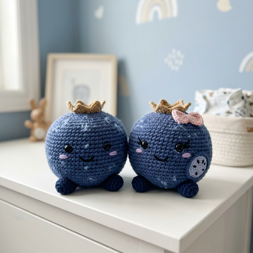 Blueberry Couple Amigurumi