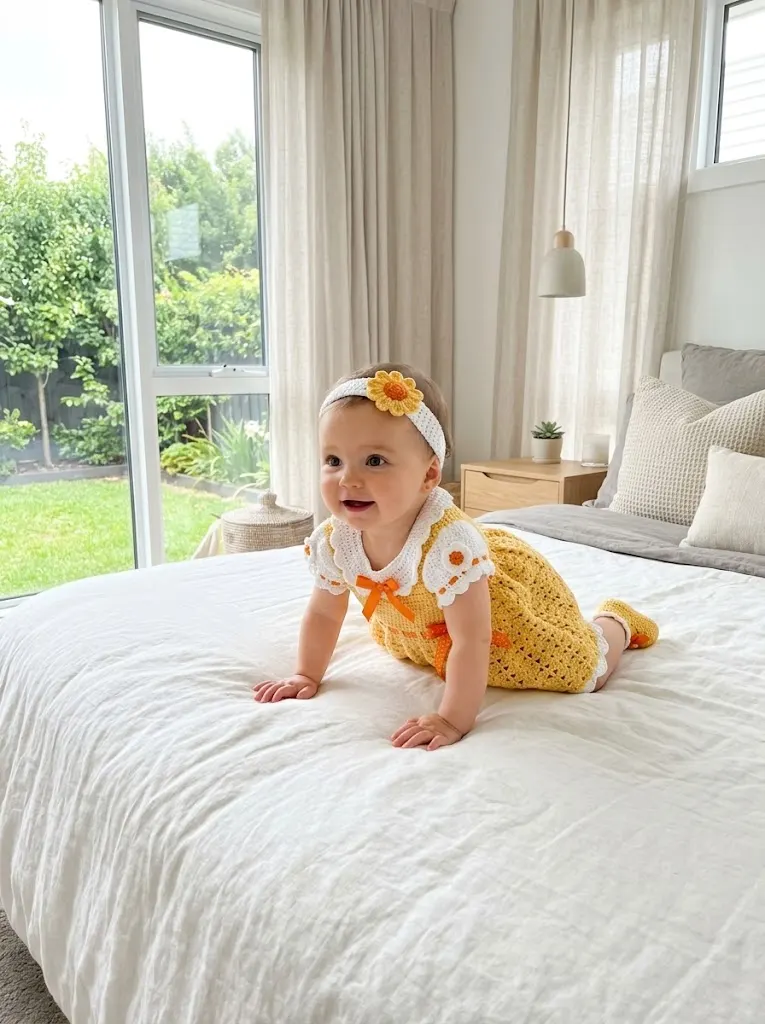 Elsa Frozen Ice Queen Baby Dress Free Crochet Pattern
